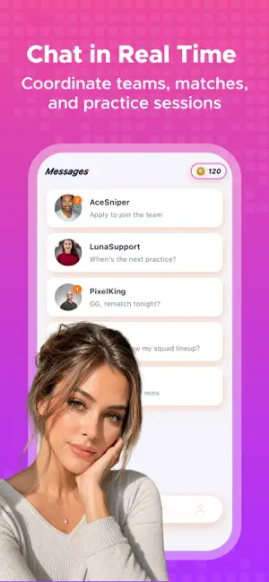 SquadForge: Teams & Community iPhone screenshot 2