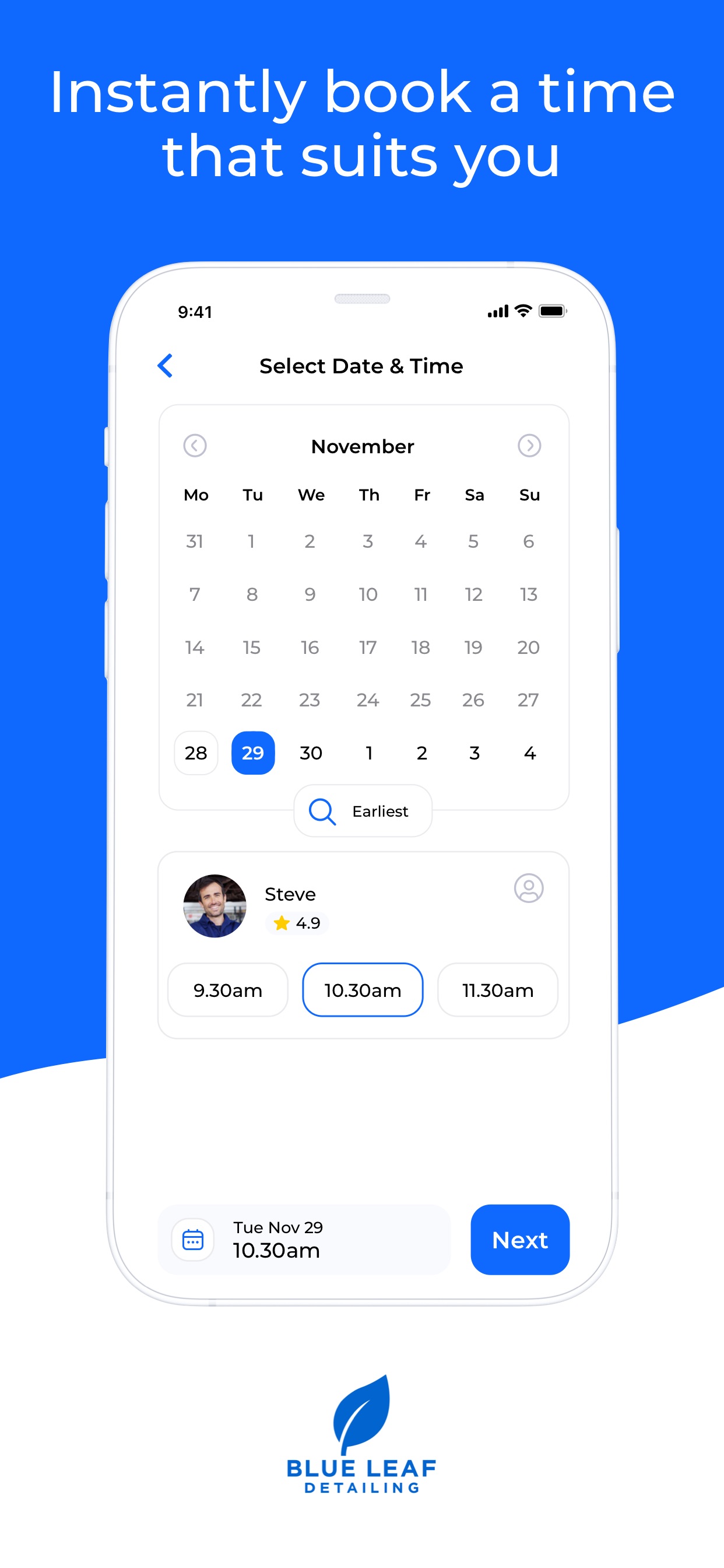 Screenshot 2 of Blue Leaf Detailing