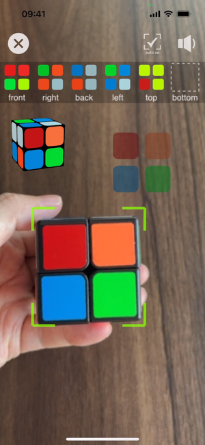 Captură de ecran 3D Rubik's Cube Solver