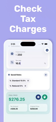 Price Before Tax - Calculator iPhone screenshot