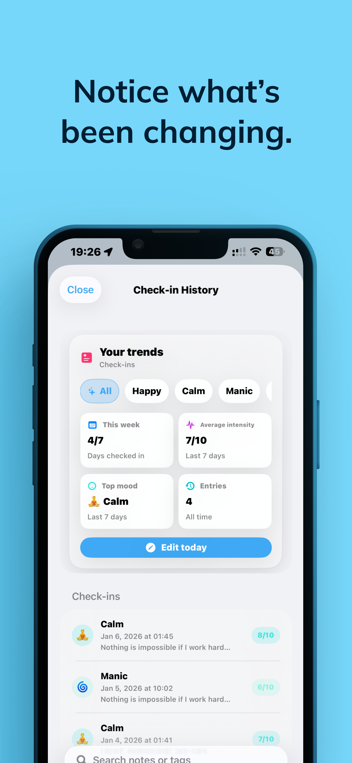 EmoBay: Mood Tracker