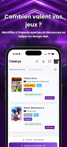Qwargs – Collection Jeux vidéo screenshot