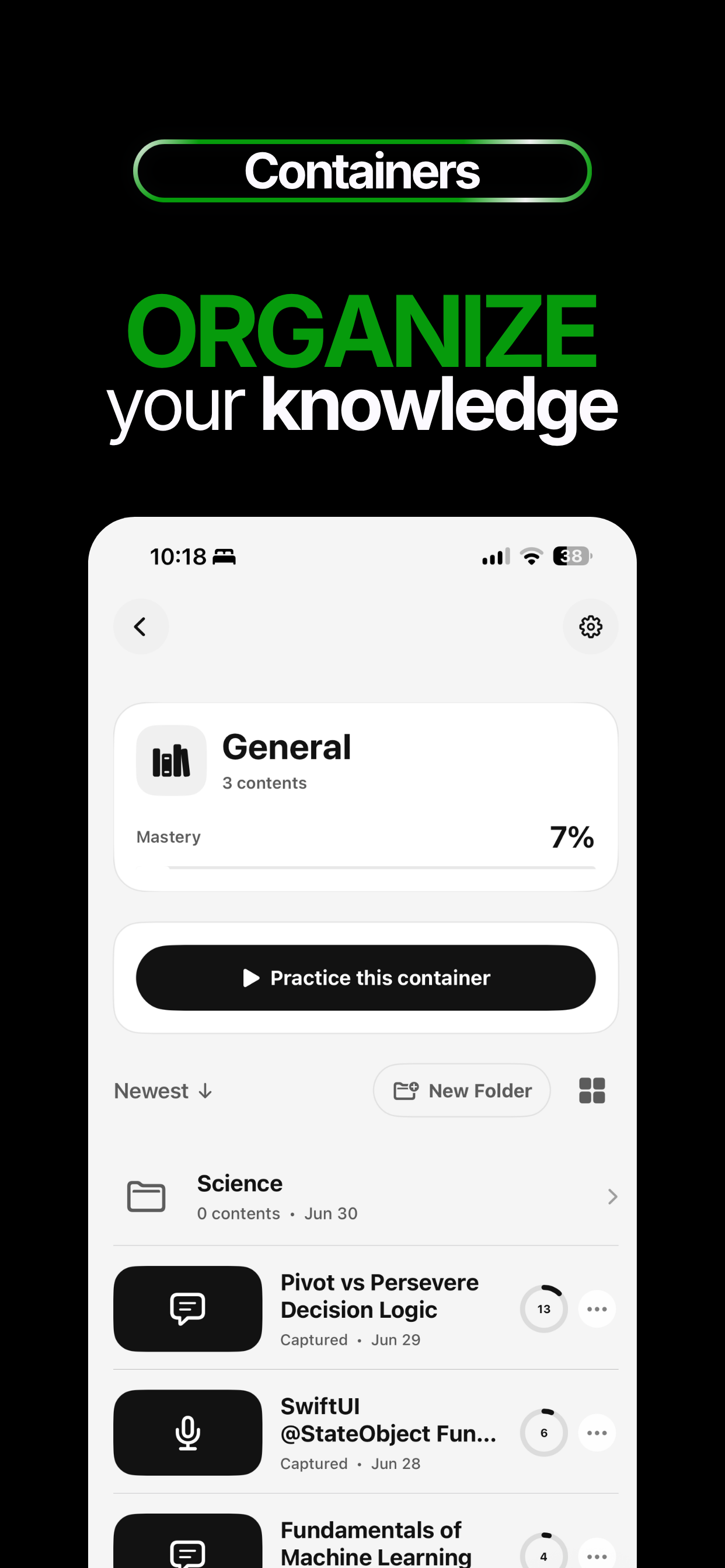 MemSurf: Adaptive Learning screenshot 6