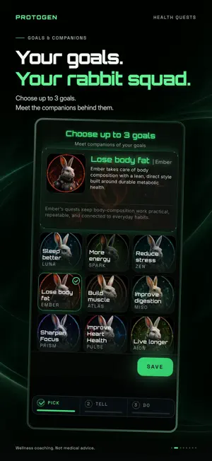 PROTOGEN: Health Quests screenshot 2