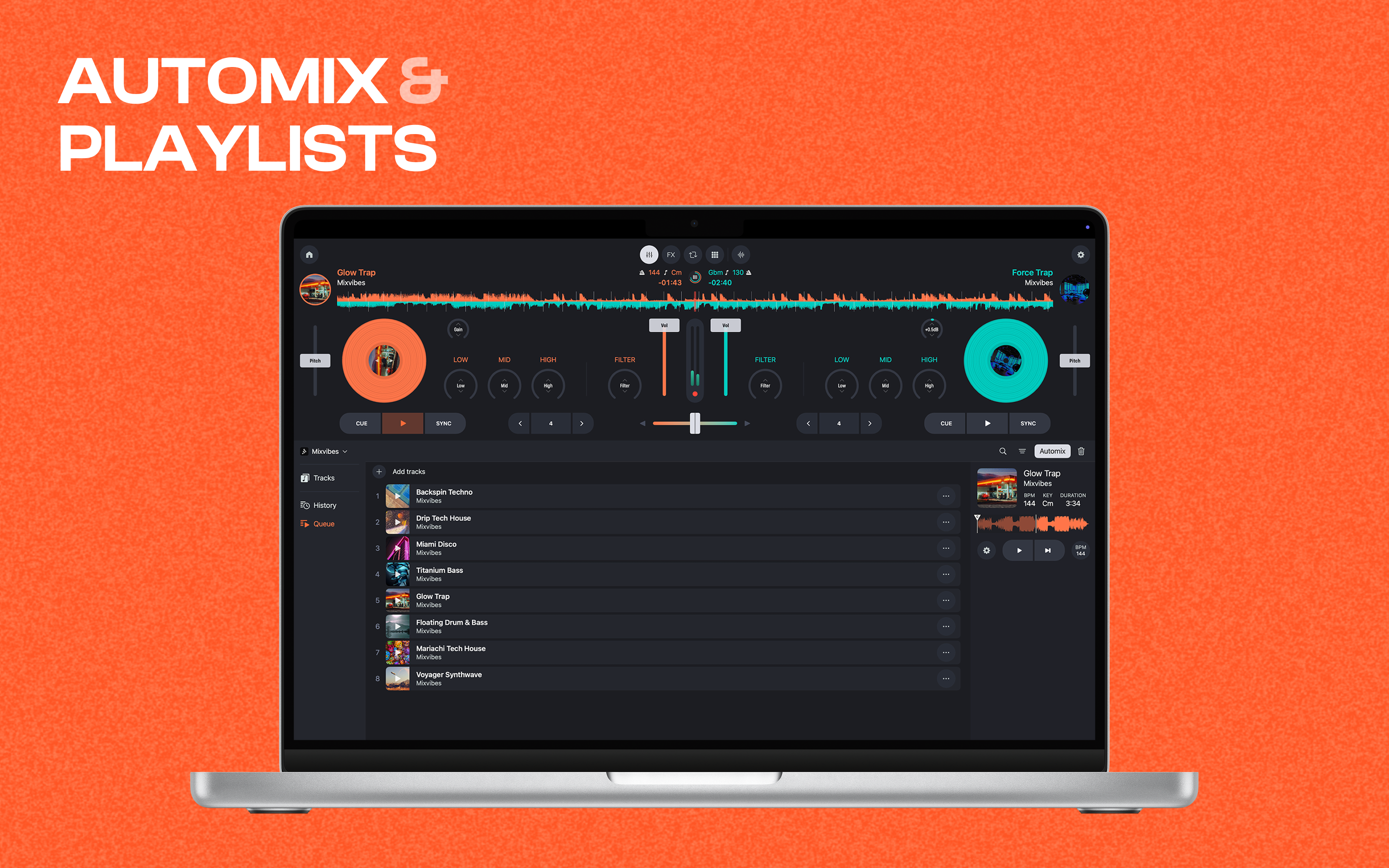 Cross DJ - Music Mixer App