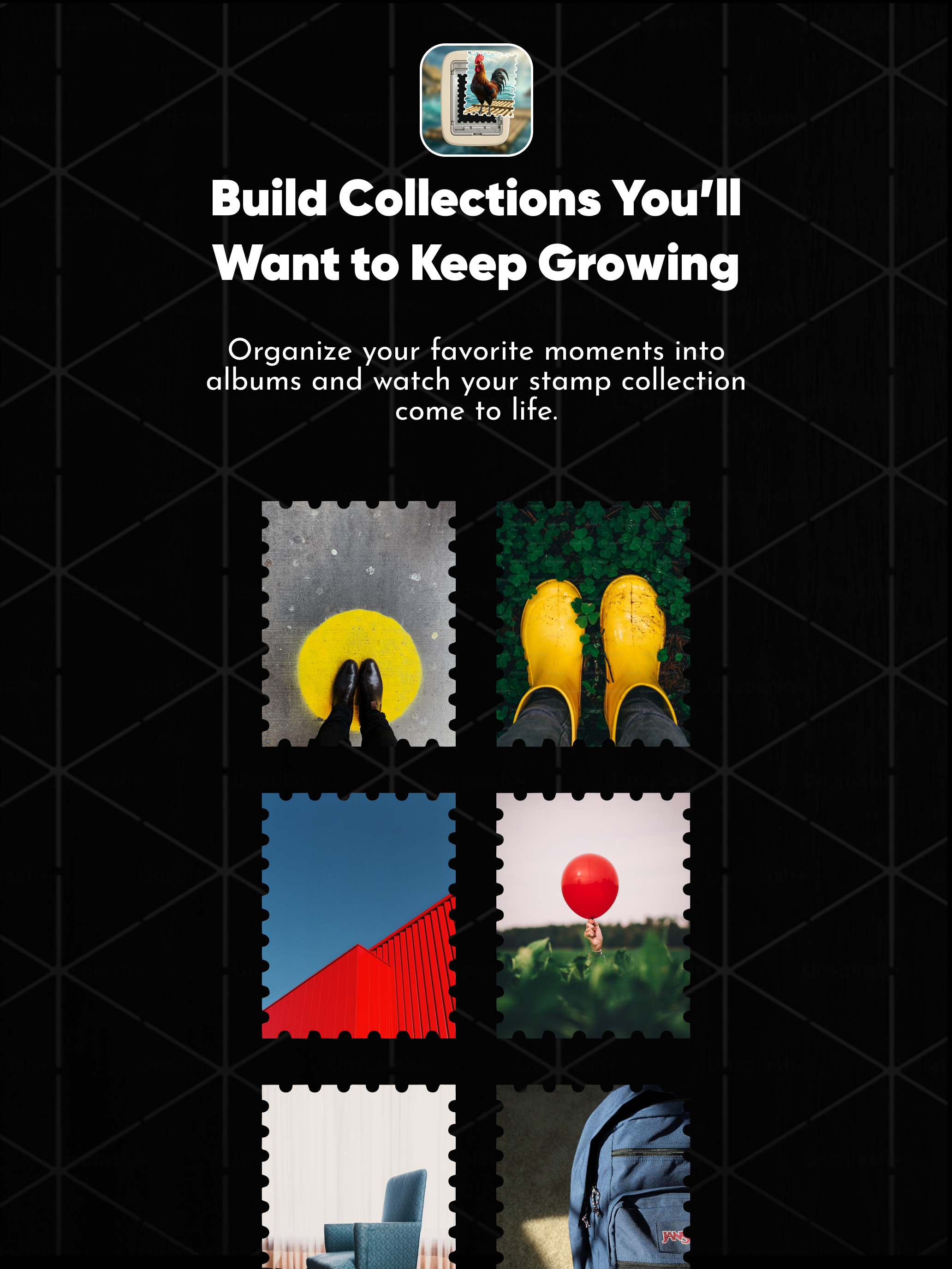 Pulzo: Digital Stamp Album