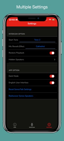 语音对讲机 (Sonos, HEOS, Bose ...) screenshot