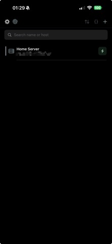 NuSSH screenshot