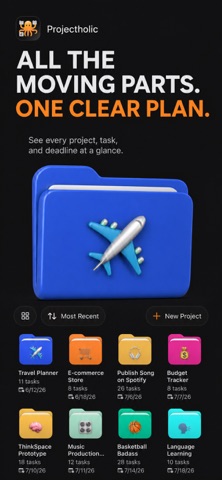 Projectholic: Project Planner Screenshot 1 of 10