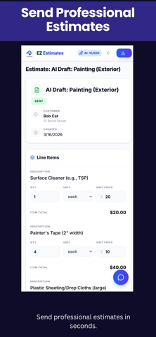 EZ Estimates AI Screenshot 5 of 6