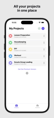Project Time Tracker: Hours screenshot 1