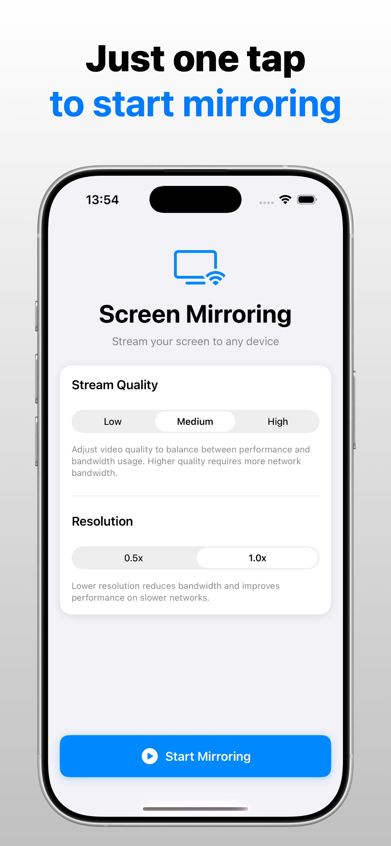 Screen Mirroring to Any Device