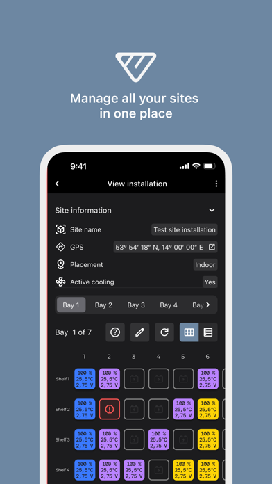 Screenshot #1 pour EnerSys EnVision Connect