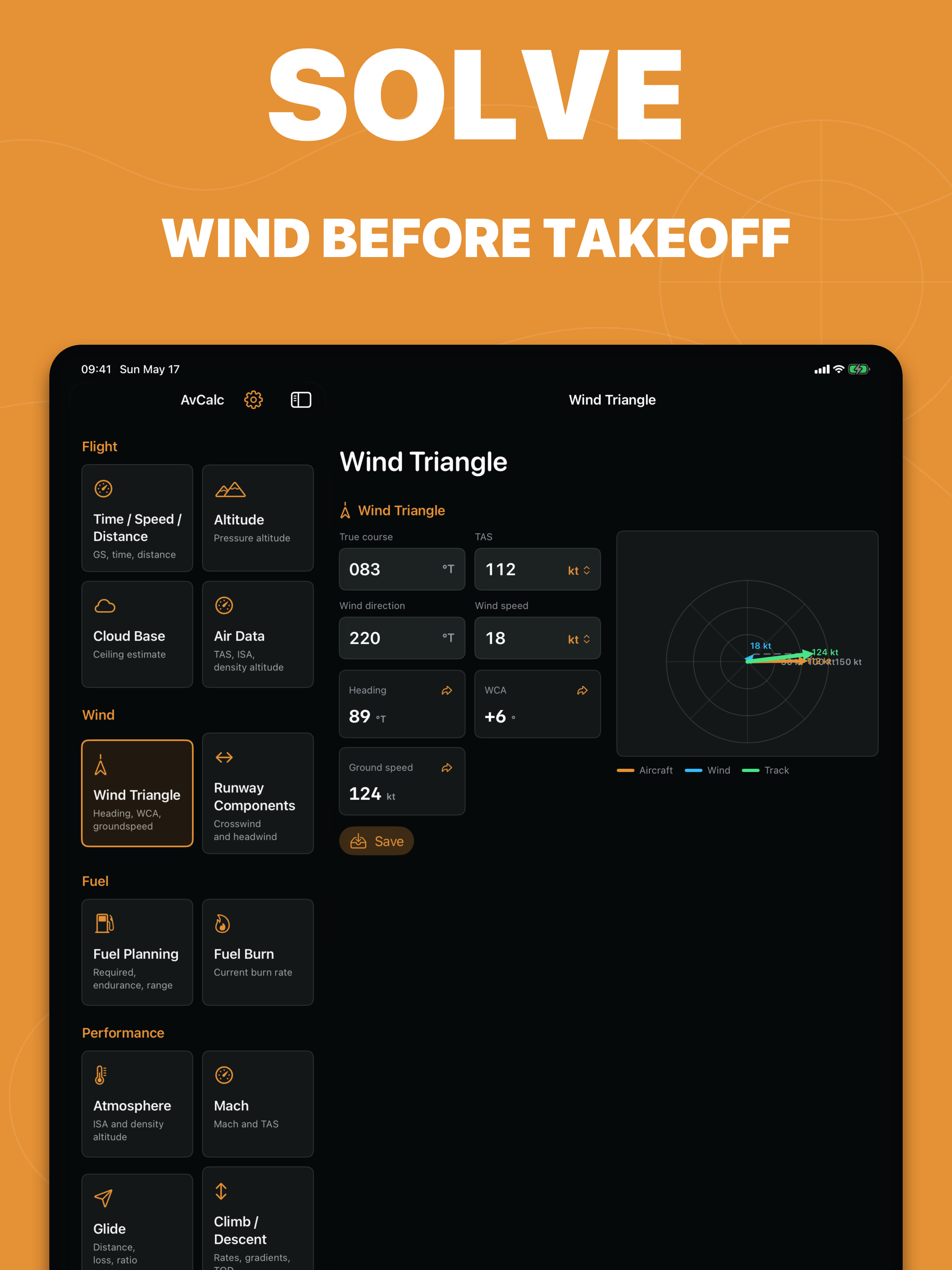 Aviation Calculator AvCalc
