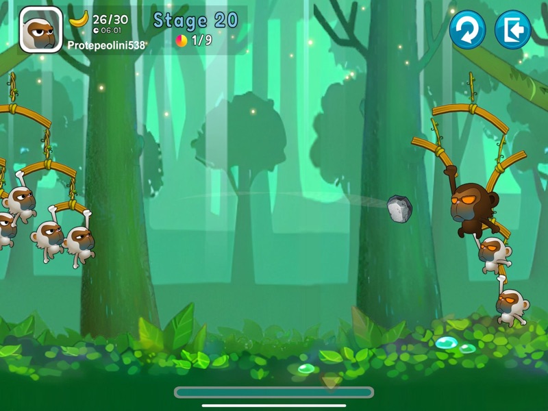 Monkey Battle: Swing Shot screenshot 11