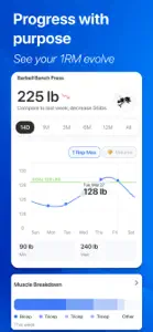 JEFIT Workout Plan Gym Tracker screenshot #2 for iPhone