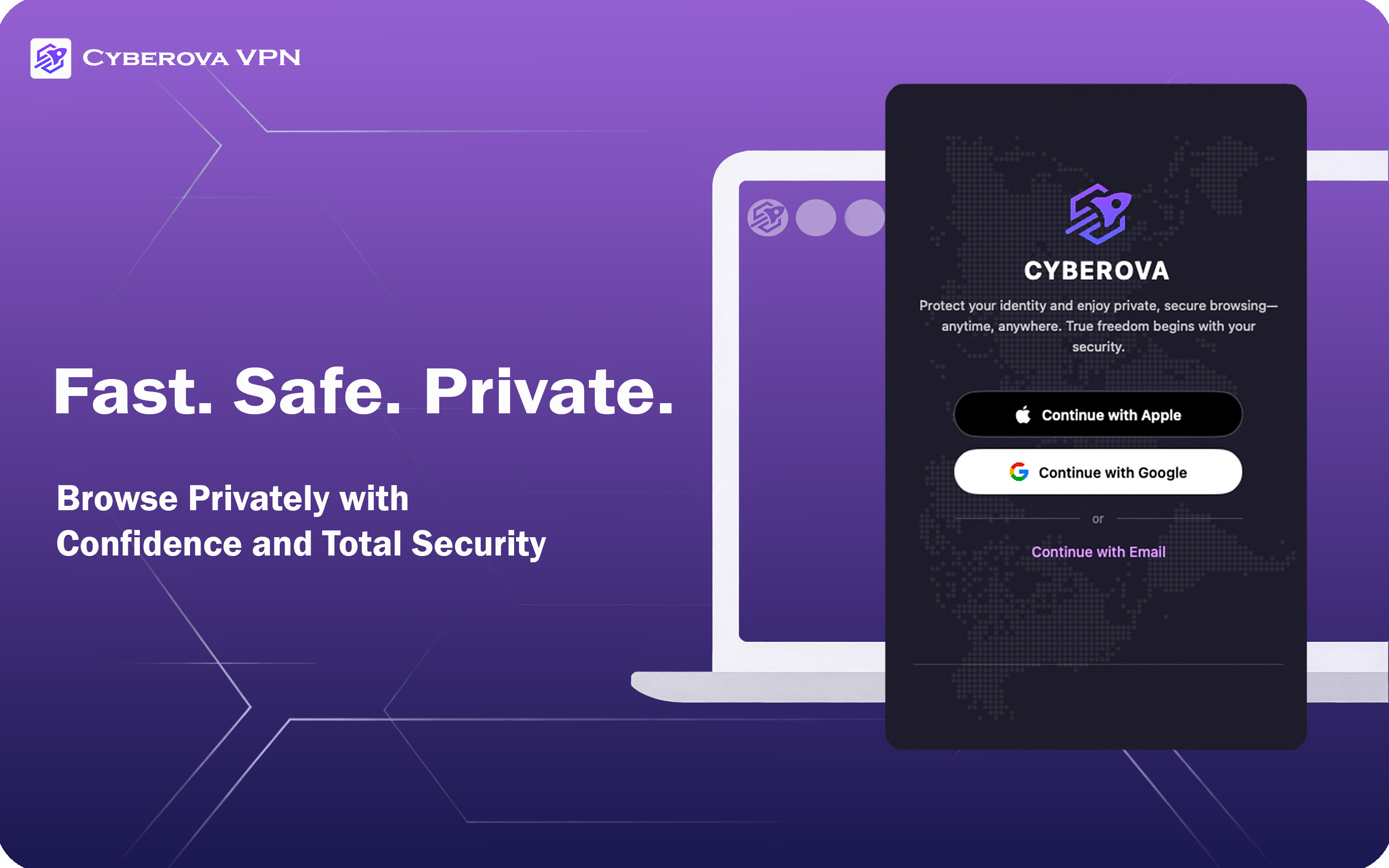 Cyberova VPN - Fast and Secure