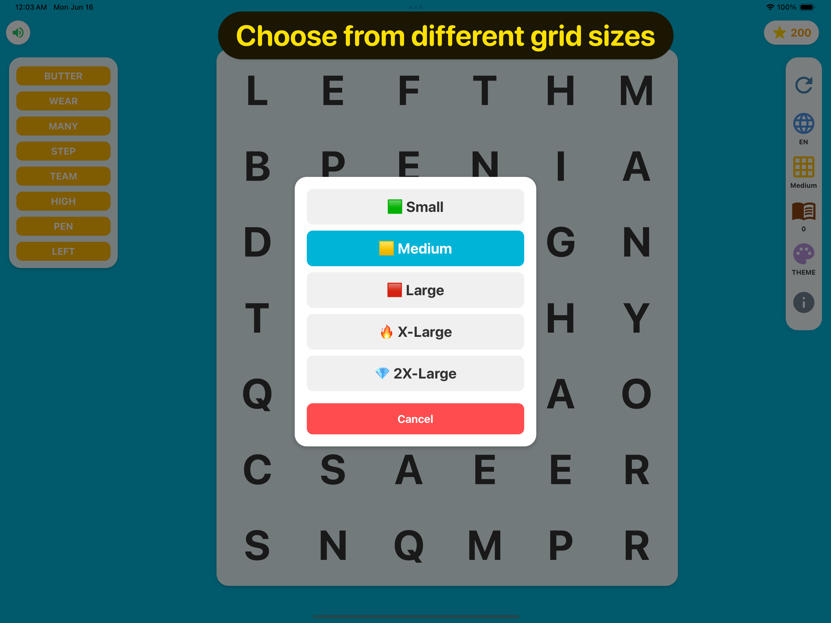 Lingo Word Search