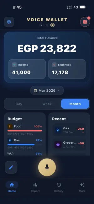 Voice Wallet smart screenshot 1