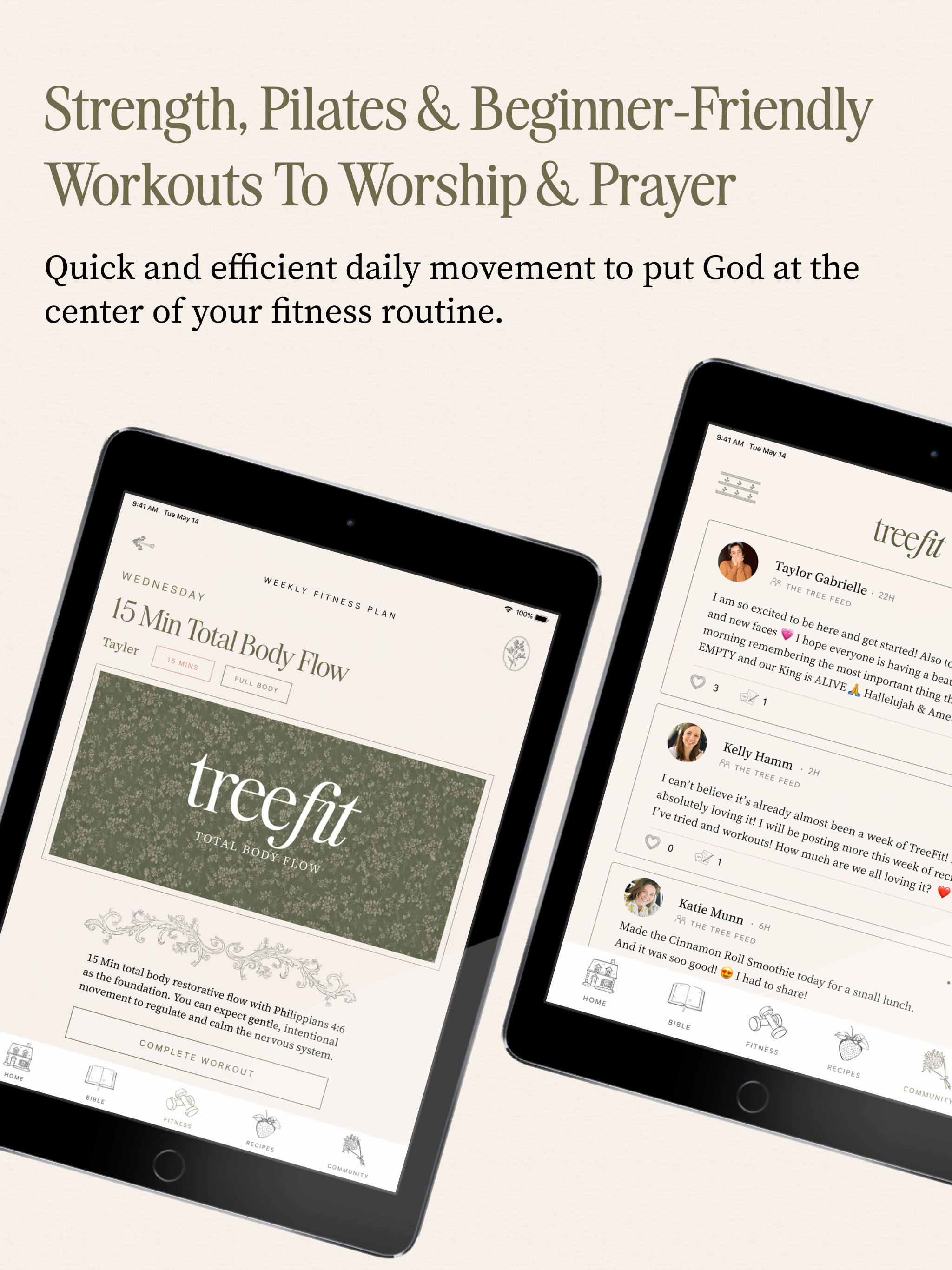 TreeFit: Faith Meets Fitness