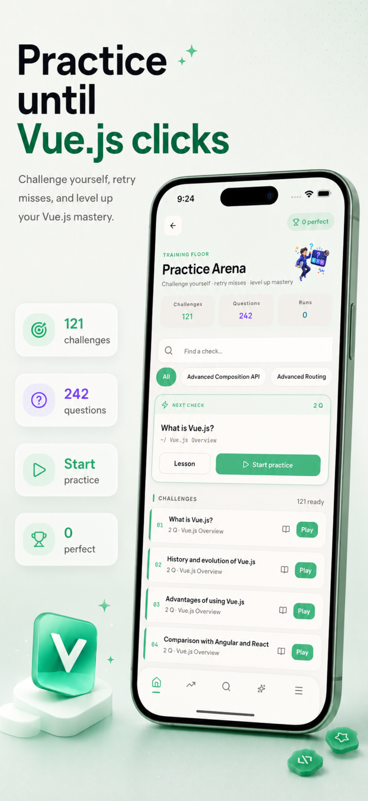 Learn Vue.js & JavaScript screenshot 6