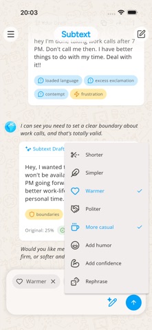 Subtext: Writing Assistant Screenshot 5 of 8