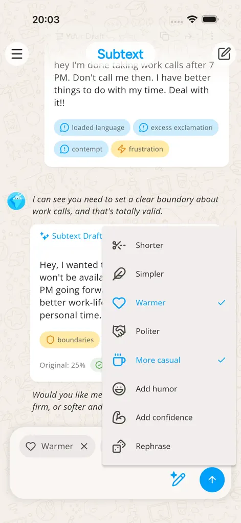 Subtext: AI Writing Assistant - Productivity App | MWM