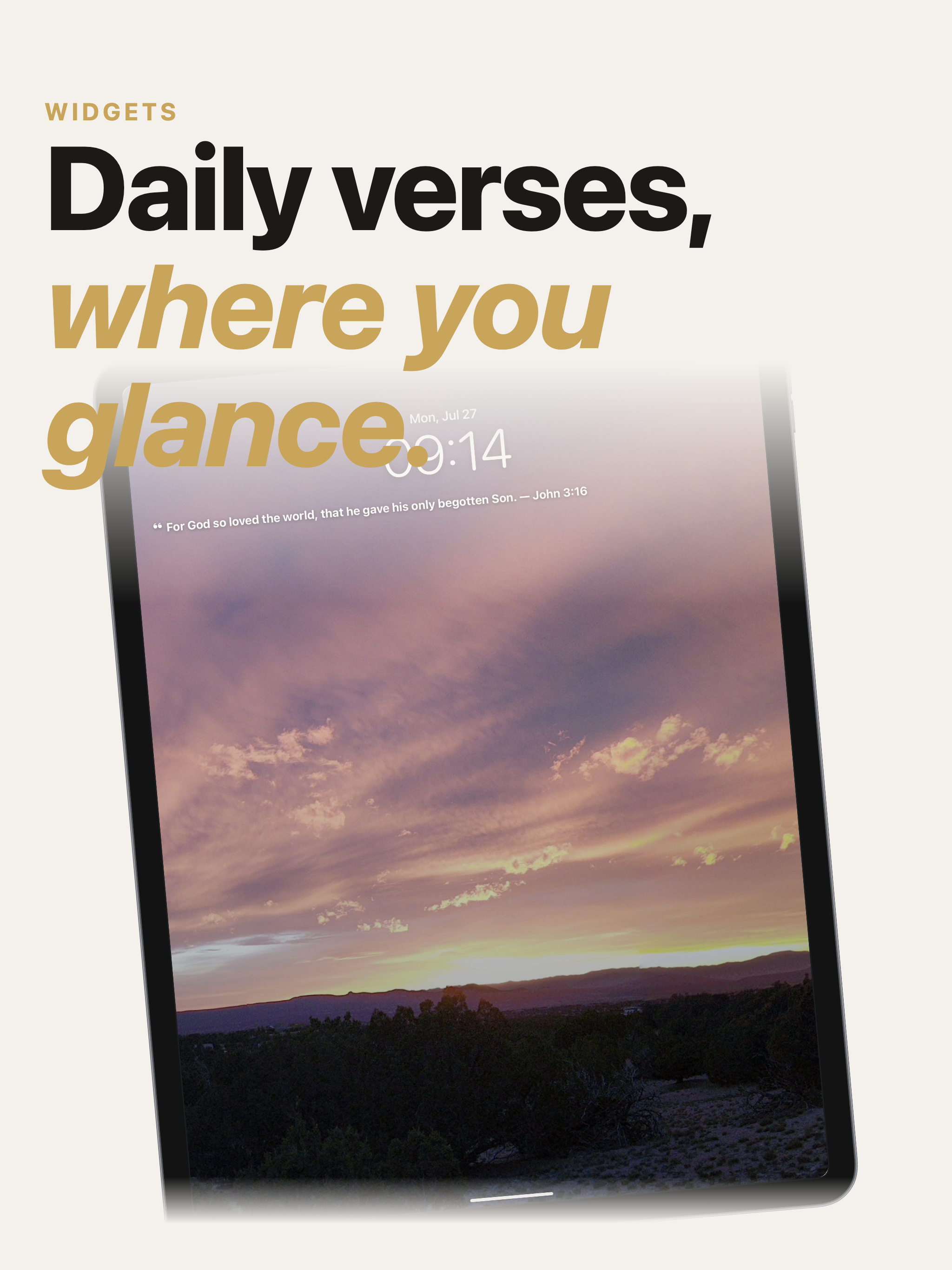 Ray: Daily Bible Verses Widget screenshot 12