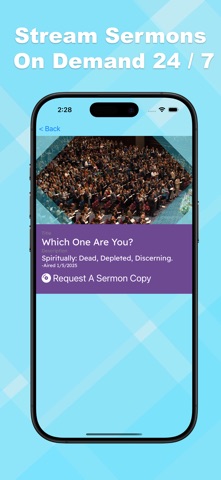Rejoice in the Lord iPhone screenshot