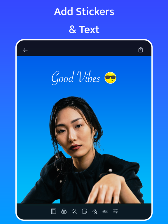 Background Eraser: AI Magic iPad screenshot 4 - Photo & Video app