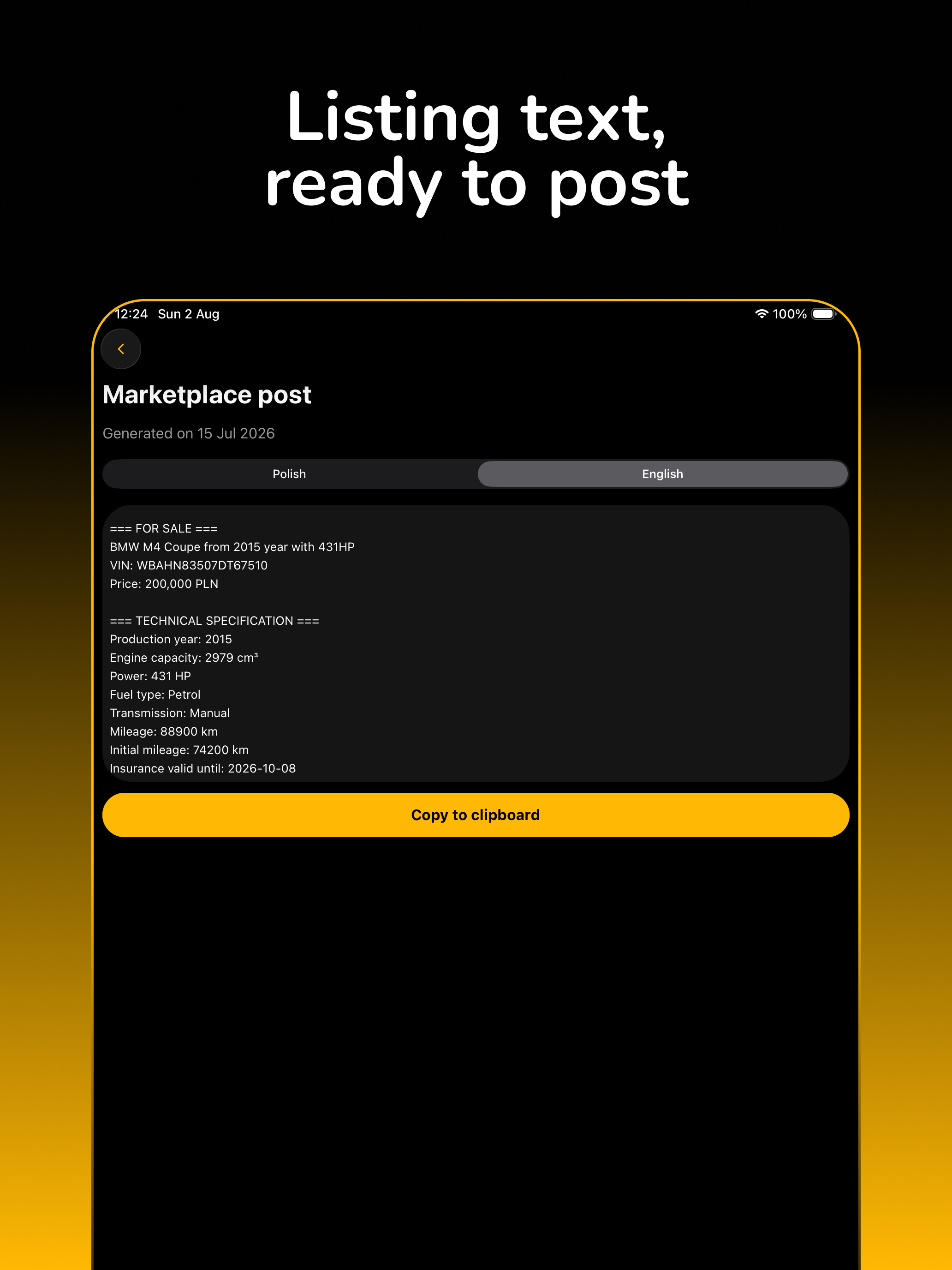 Vericar screenshot 10