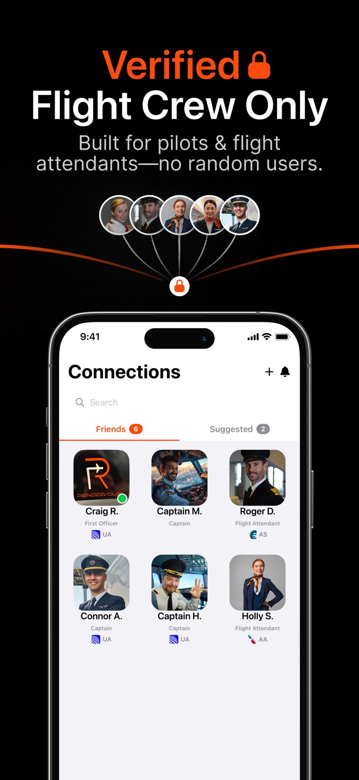 Rendezvous: Fly, Land, Connect iphone screenshot 2