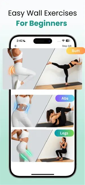 Wall Pilates Challenge & Fit screenshot 2