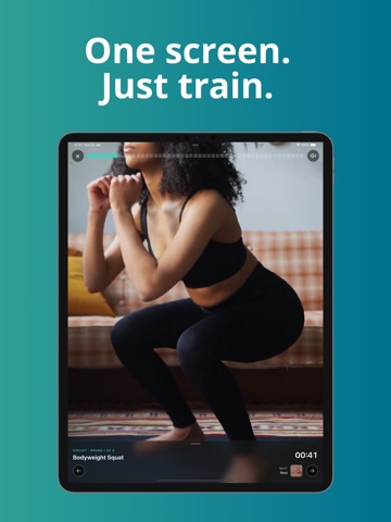 Workout Planner - Fitness Gen iPad screenshot