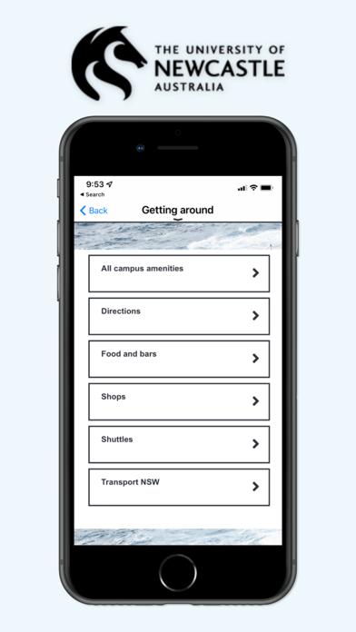 myUni University of Newcastle Screenshot