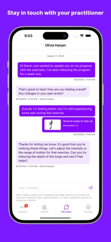 WTA PhysiApp Screenshot 3 of 6