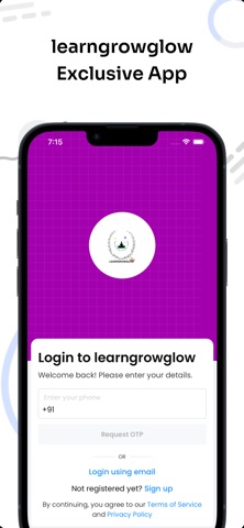LEARNGROWGLOW screenshot