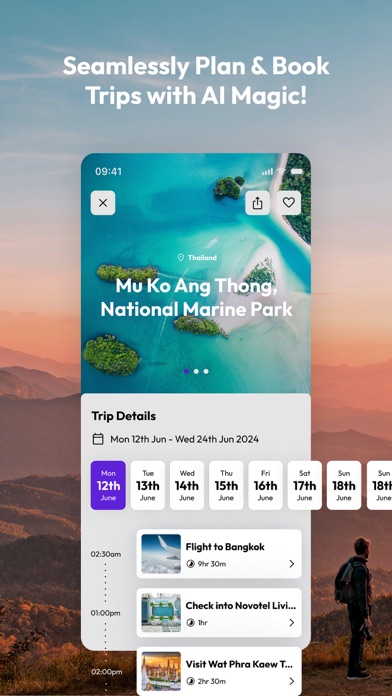Trip Planner AI: VaicAI Screenshot