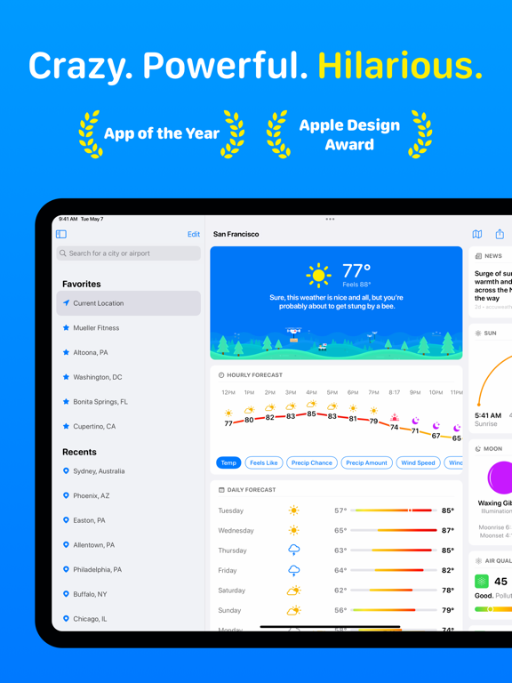 App screenshot