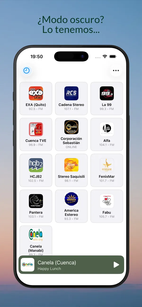 Screenshot #3 pour Radios Ecuador - AM y FM