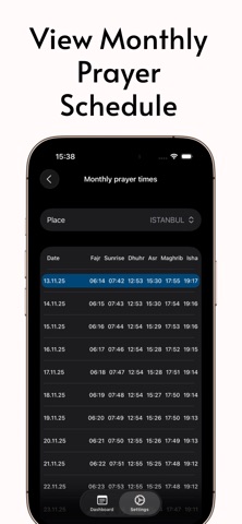 Prayer Times & Notifications Screenshot 4 of 8