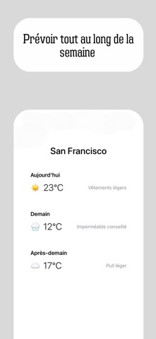 WearWise screenshot