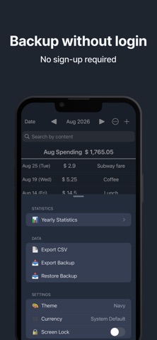 SpendMon - Expense Tracker Screenshot 4 of 6