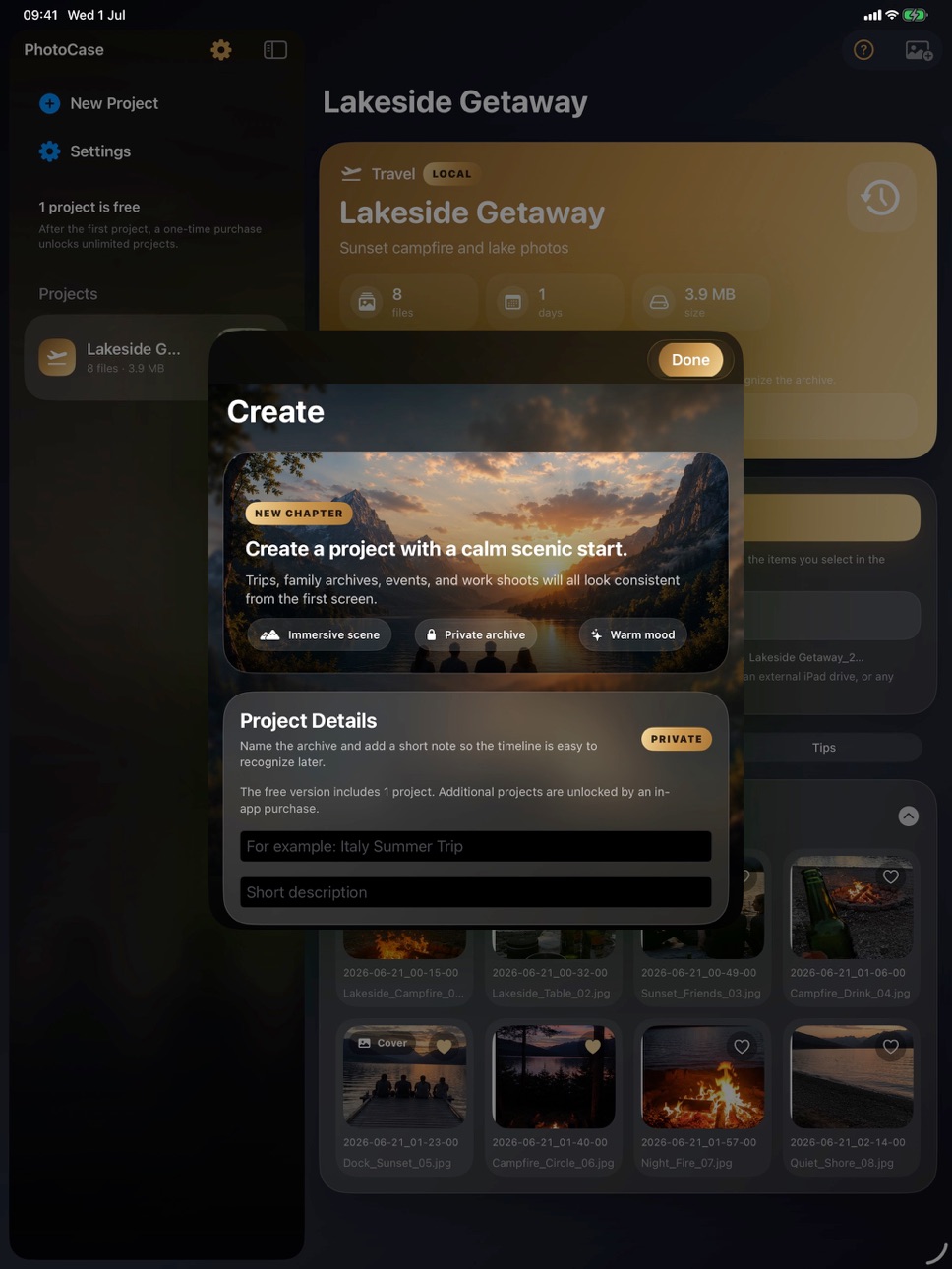iPad screenshot