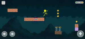 Stickman Parkour Running Game screenshot #3 for iPhone