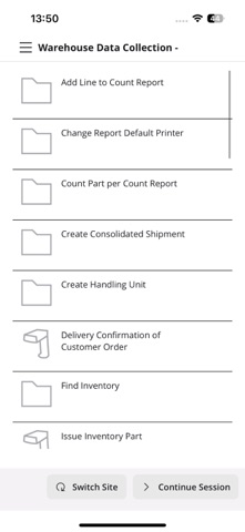 App screenshot
