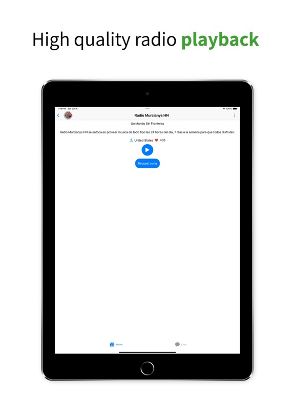 ChatMurcianys iPad screenshot 2 - Social Networking app