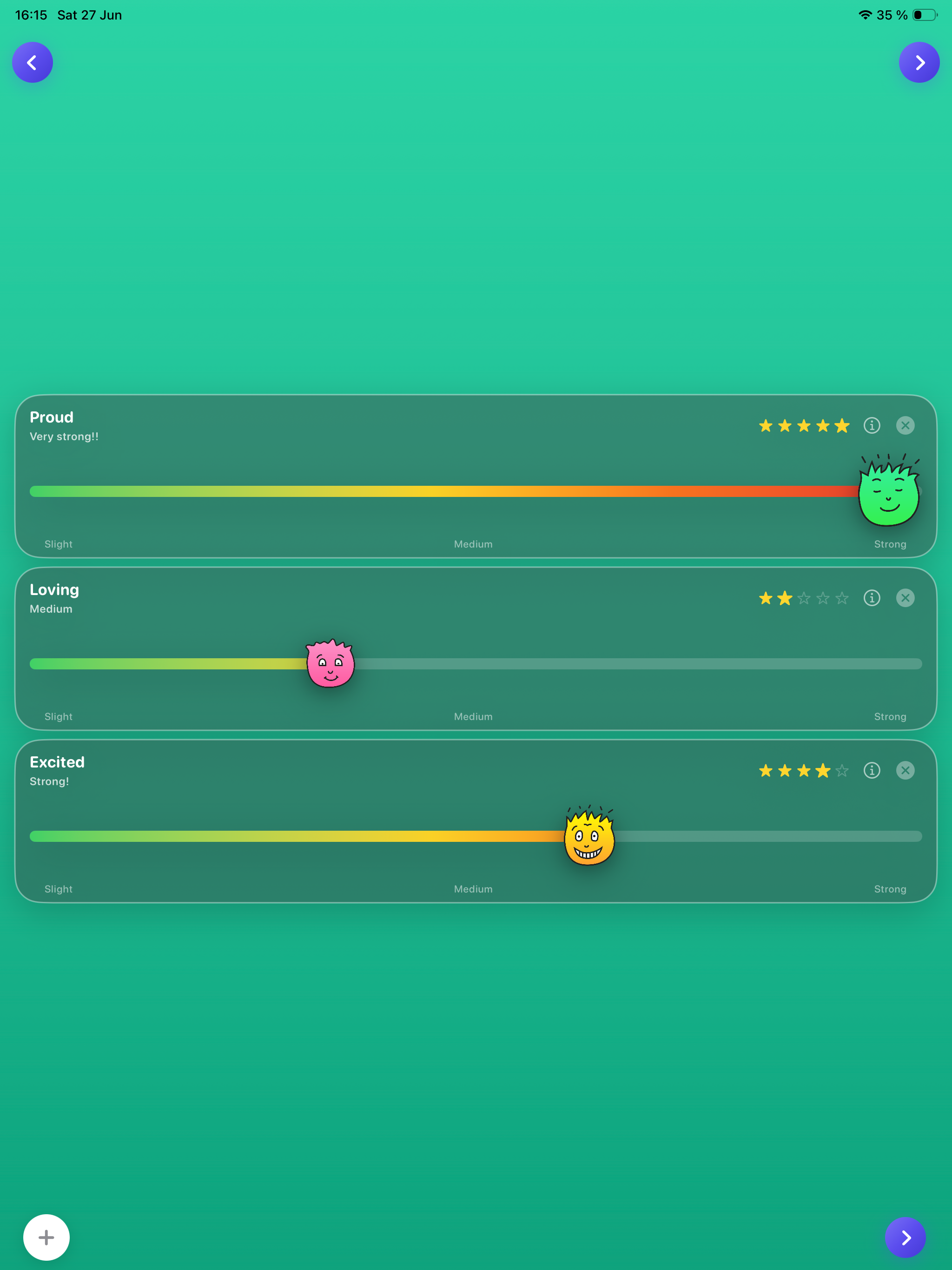 Emotions Manager