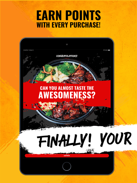 Teriyaki Madness iPad screenshot 2 - Food & Drink app