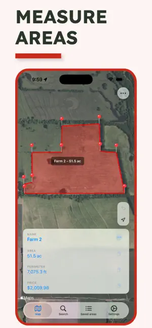 Map Area Calculator - Marea screenshot 1